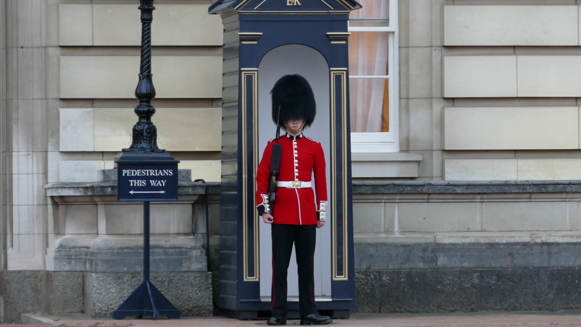 Wächter am Buckingham Palace